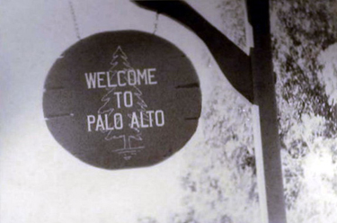 Welcome To Palo Alto Sign
